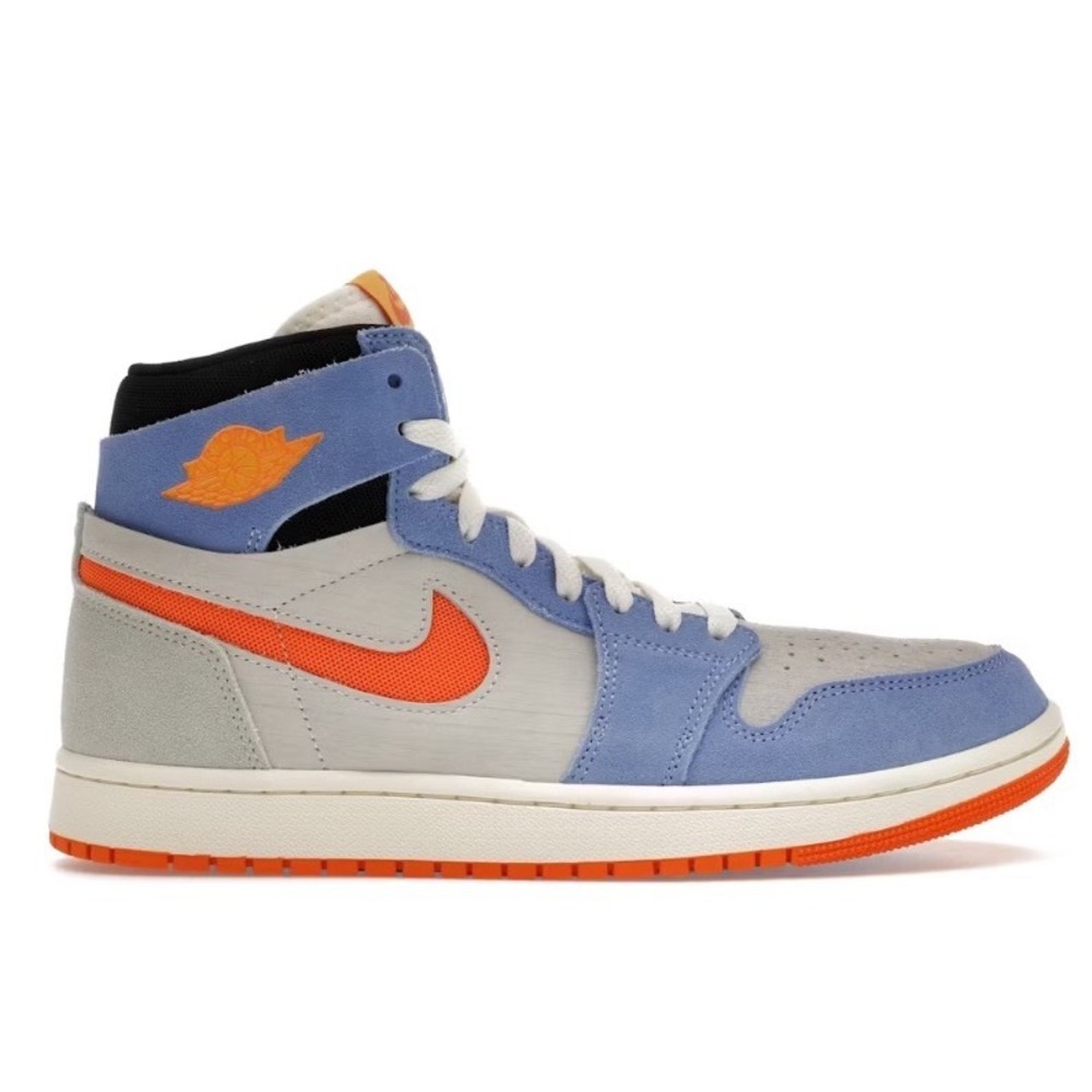 Nike Air Jordan 1 Zoom CMFT 2 High Top Summit‎ White Particle Grey Size 11 Used
